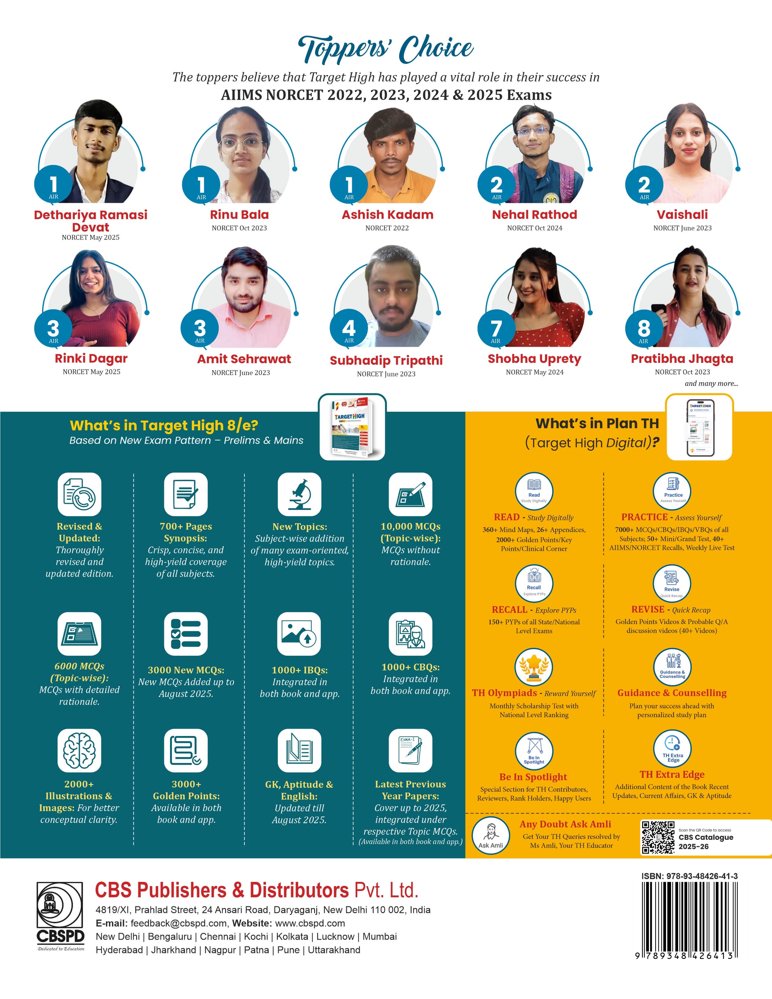 Target high norcet exam – one nation one book for nursing officer & staff nurse (8th ed)